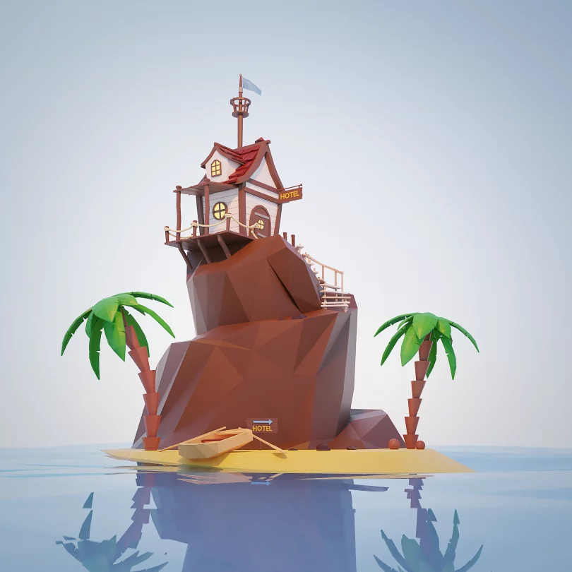 Low Poly Island